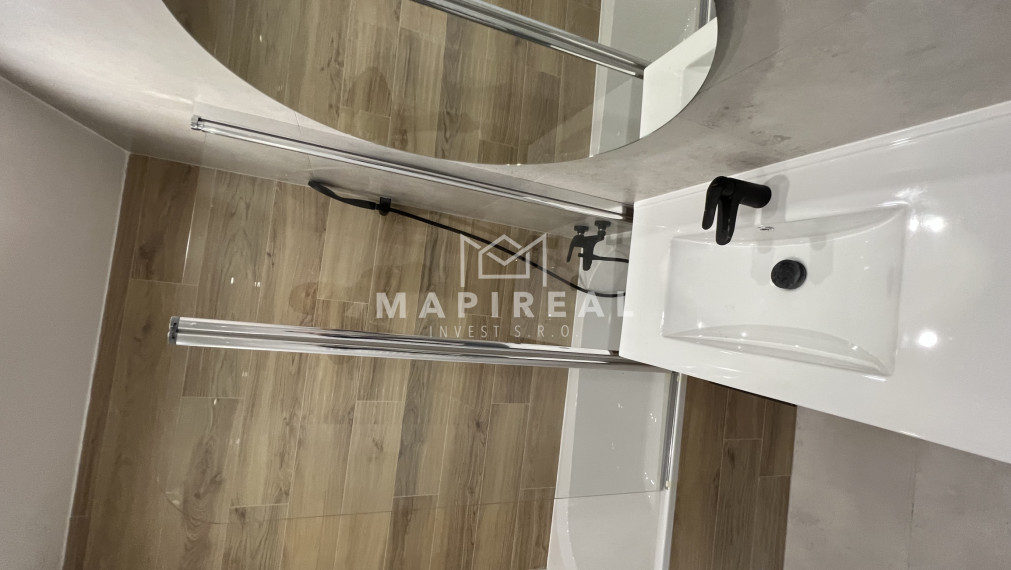 **REZERVOVANÉ** 3-izb. byt, Čapajevova ul., Košice - Západ, NOVOREKONŠTRUOVANÝ